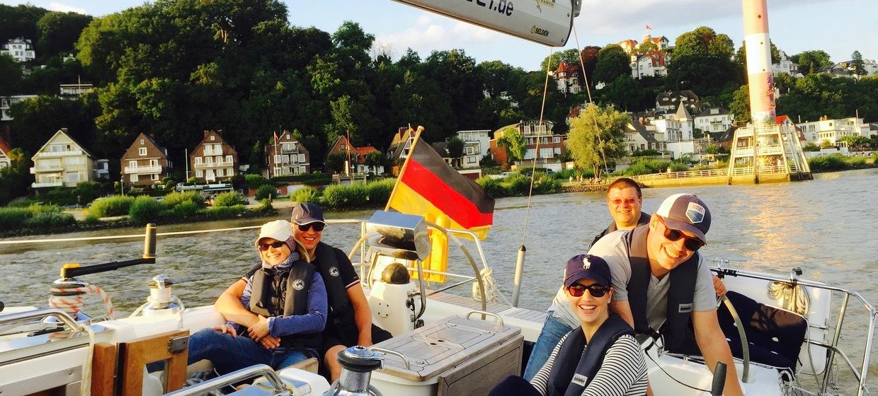 Teamevent auf der Elbe 8