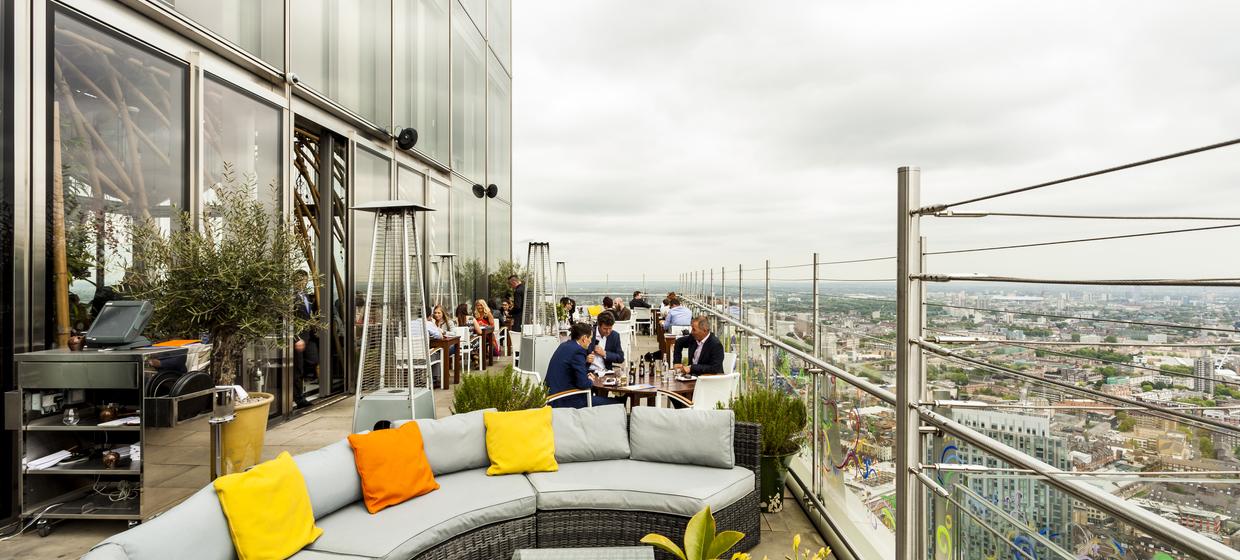 Europe's highest outdoor dining terraces 5