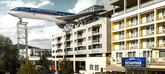 NOVAPARK Flugzeughotel Graz 1