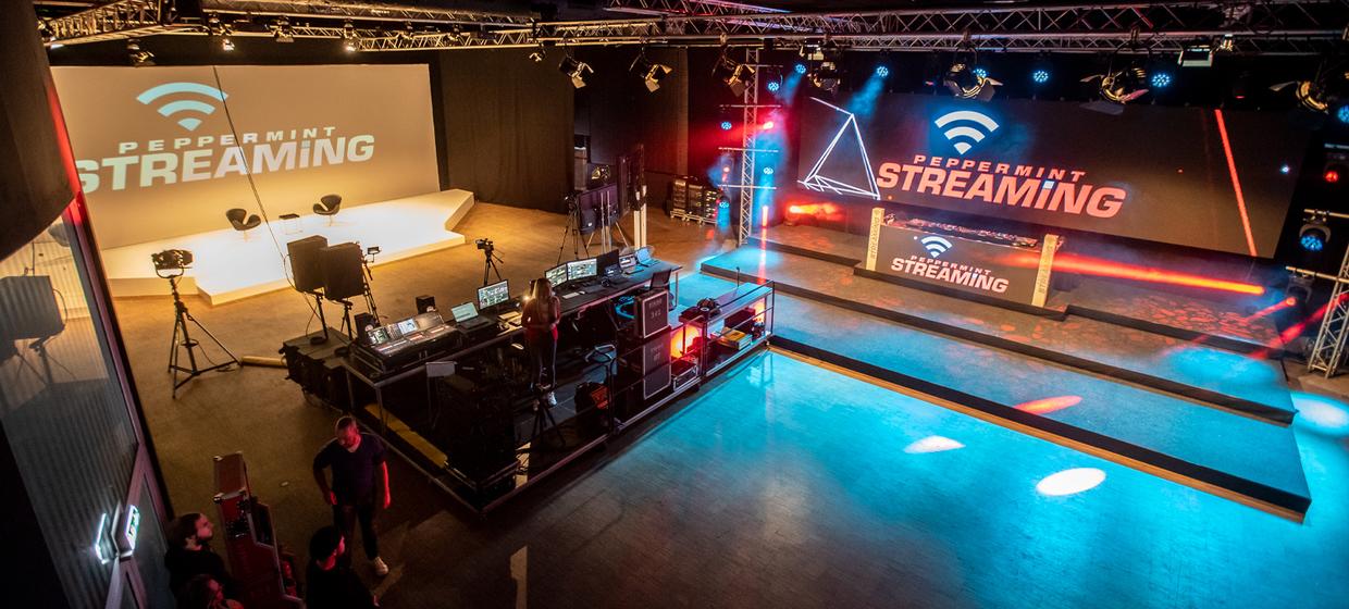 Hybrid Events - Event Streaming im Peppermint Pavillon 1