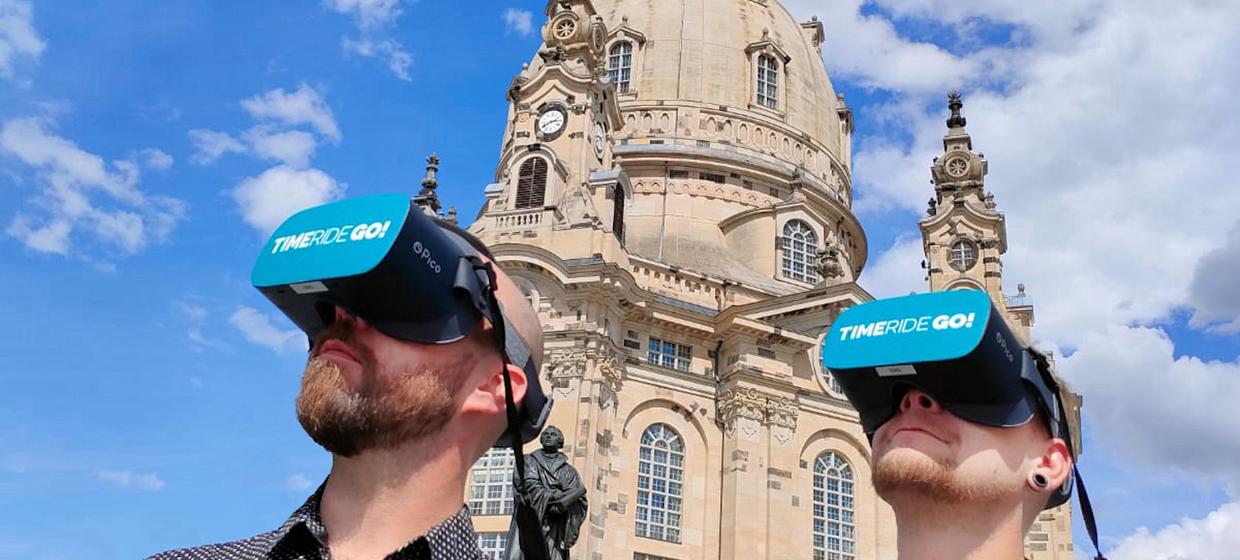 TimeRide GO- VR Stadtführung durch Dresden 1