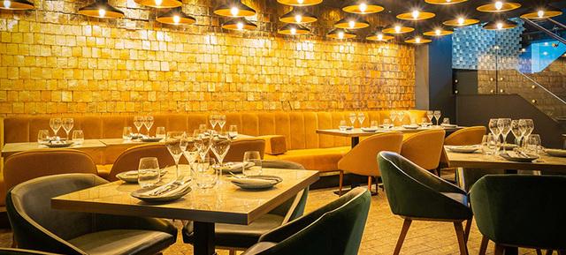 stylish restaurant and bar with fine indian cuisine 1