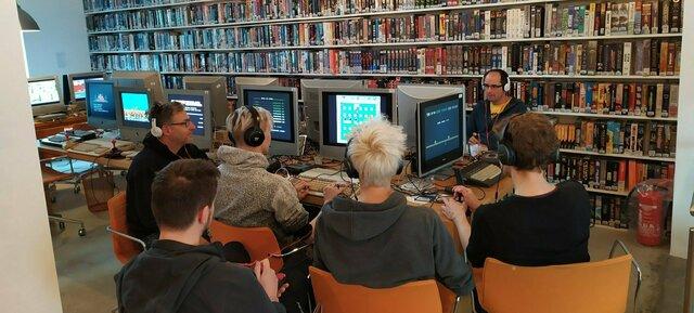 Spielevent mit Retro Konsolen und Homecomputern im bespielbaren Museum 2