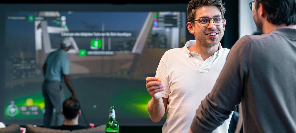 Indoor Golf mitten in Zürich 3