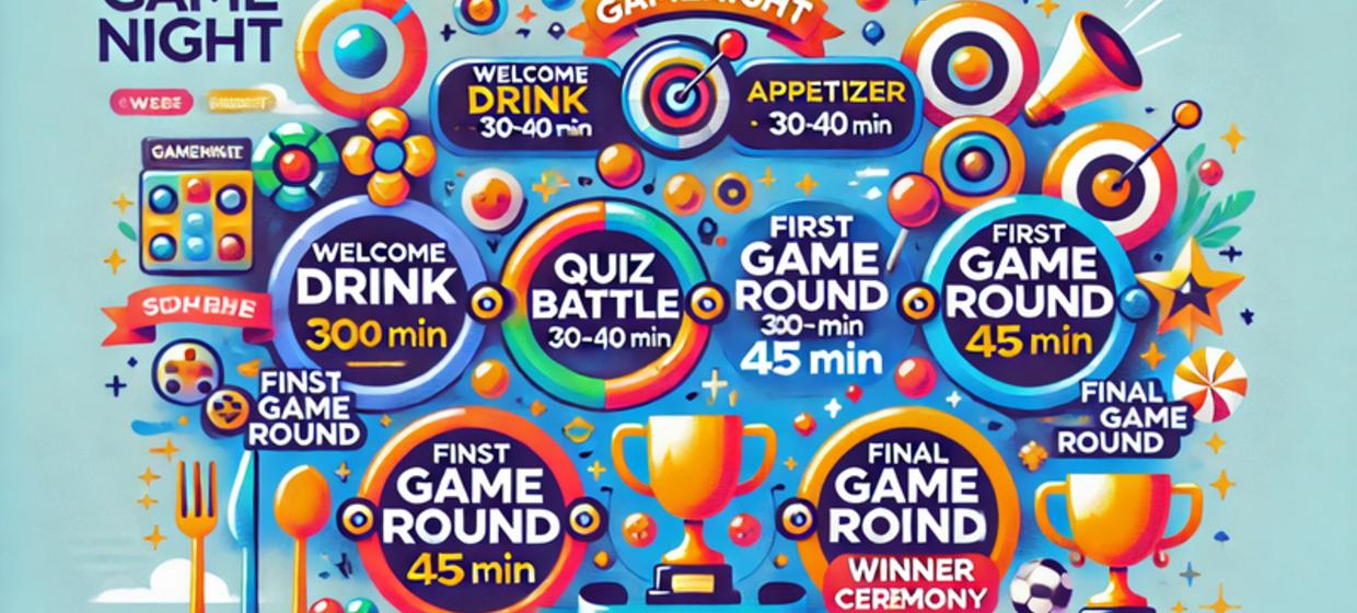 Ihre GameNight: Quizsequenz & coole Games 1