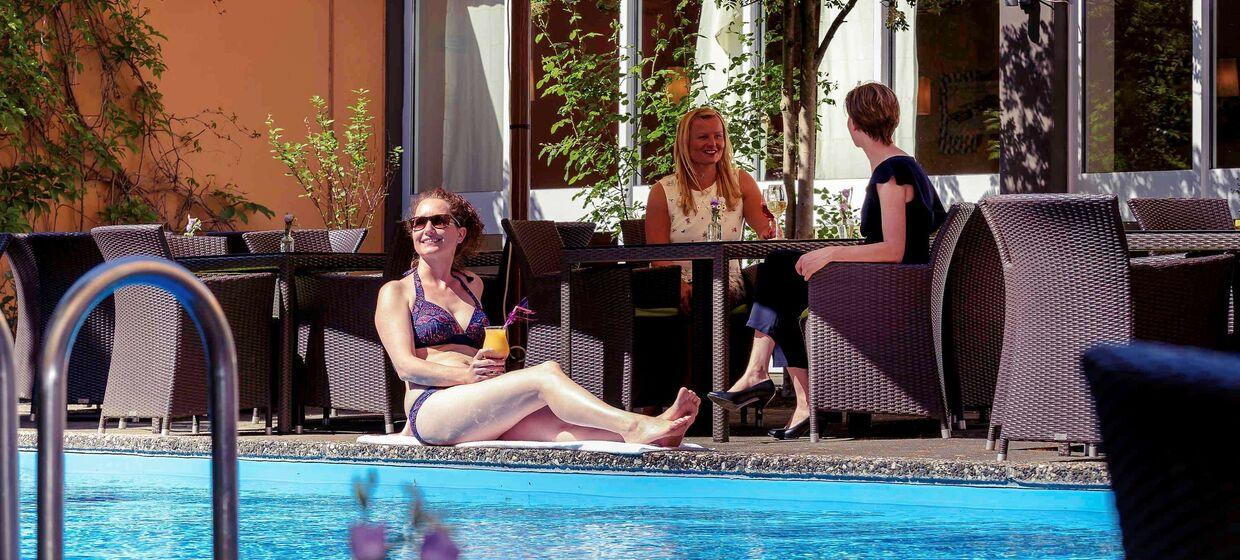 Hotel mit Pools, Restaurant und Fahrradverleih 43