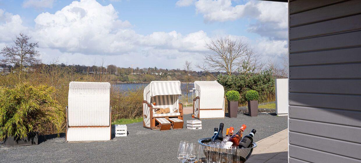 Hotel an der Elbe mit Hafenblick 44