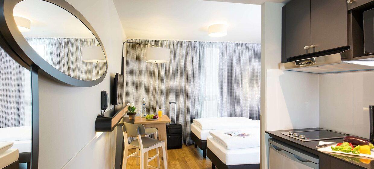 Apartmenthotel mit Fitnessstudio und Spa 18