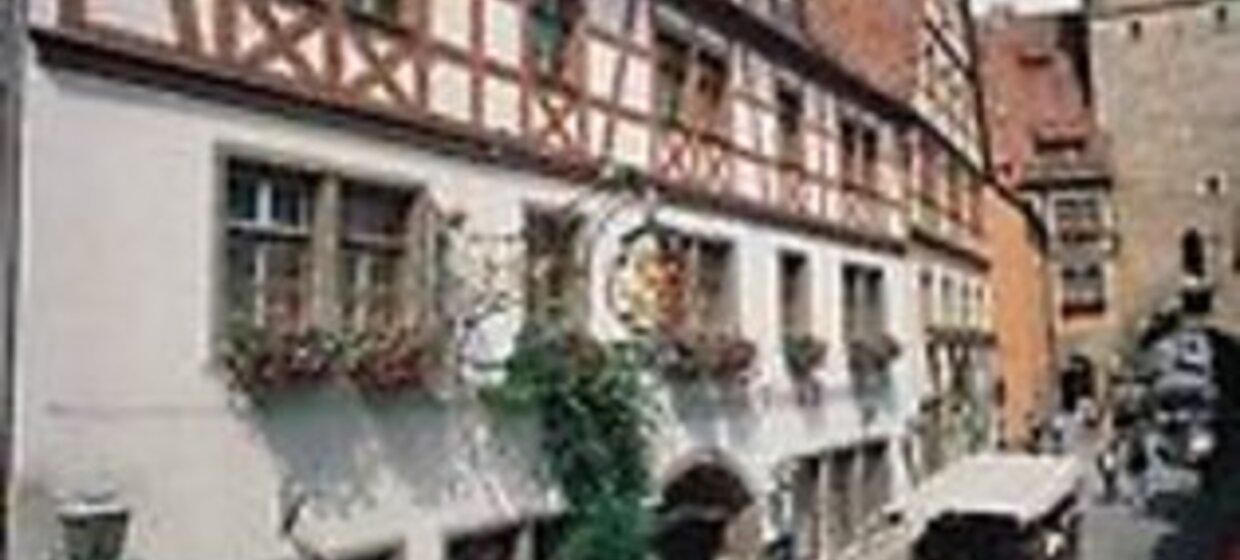 Ruhiges Hotel nahe Stadtmauer Rothenburg 2