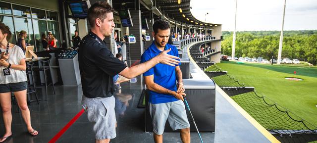 Golfcoach bei Topgolf Oberhausen 1