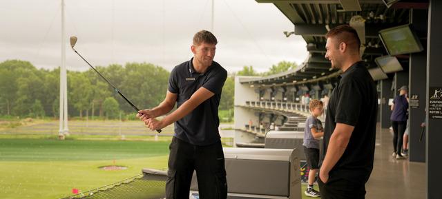 Golfcoach bei Topgolf Oberhausen 2