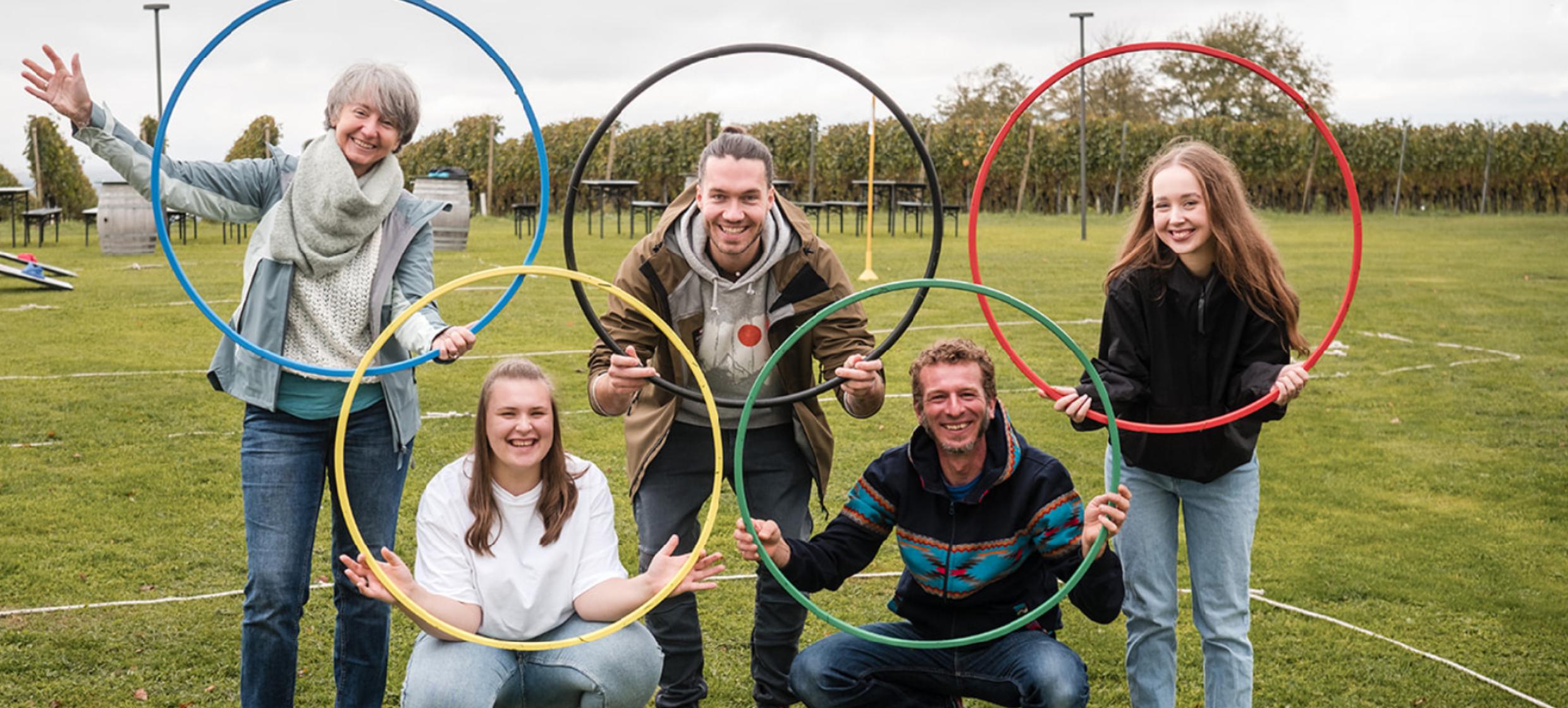 Team-Olympiade in BITOU Teamevent und Teamentwicklung 1