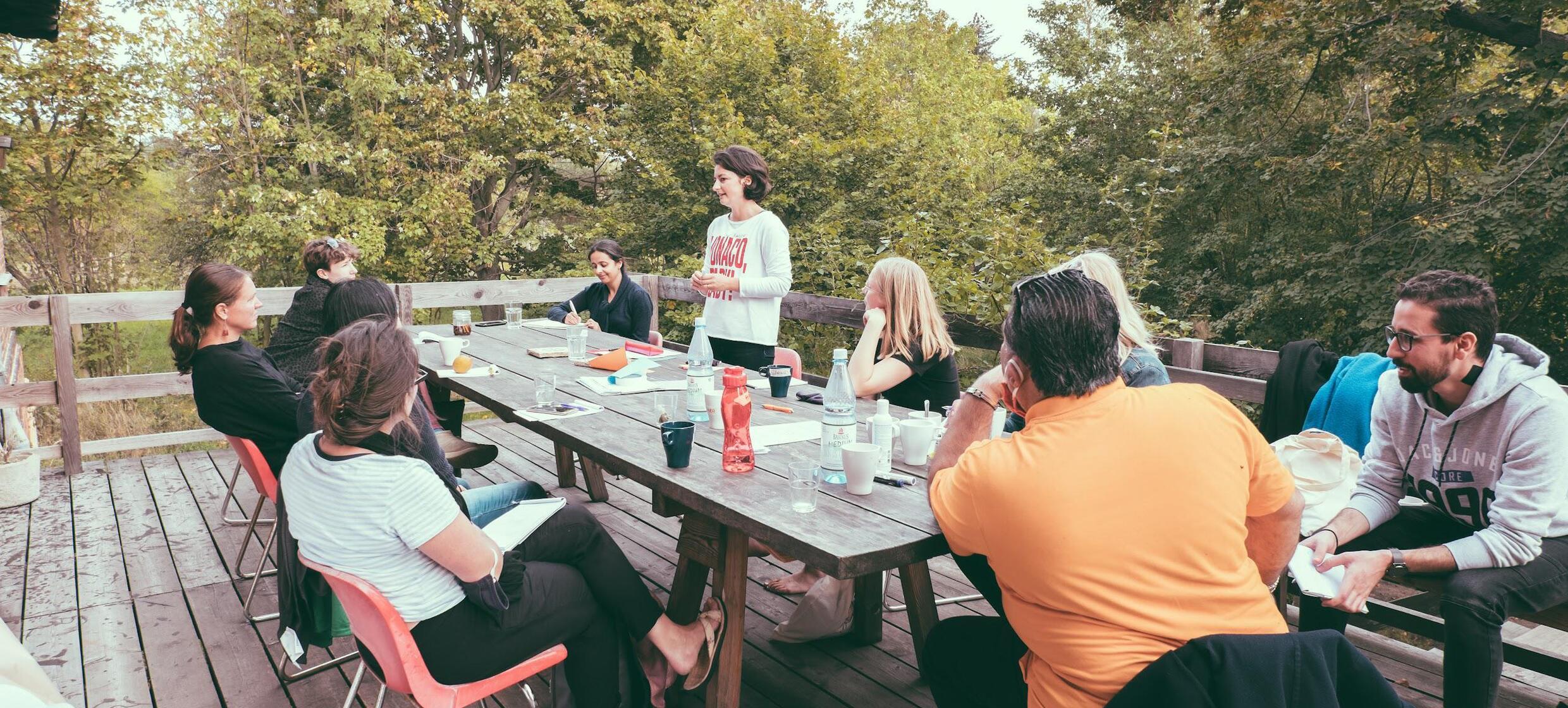Co-Work and Chill (3 Tage + Seasonal Full Board) in Projektraum Drahnsdorf / Drahnsdorf 1