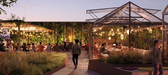 Sommerfest über Dächern Berlins in Smartvillage Berlin-Neukölln / Berlin 2