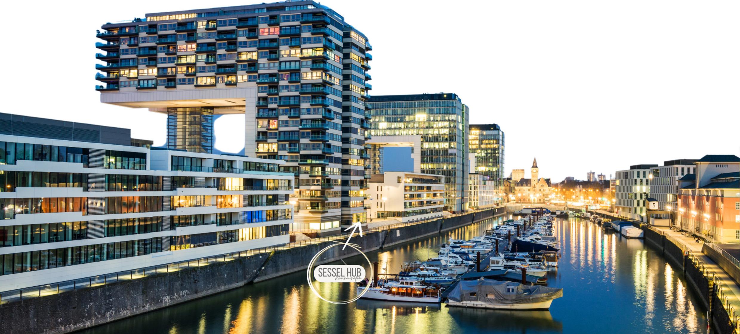 KRANHÄUSER Köln - Die Eventlocation im KRANHAUS NORD am Rhein in Köln 1
