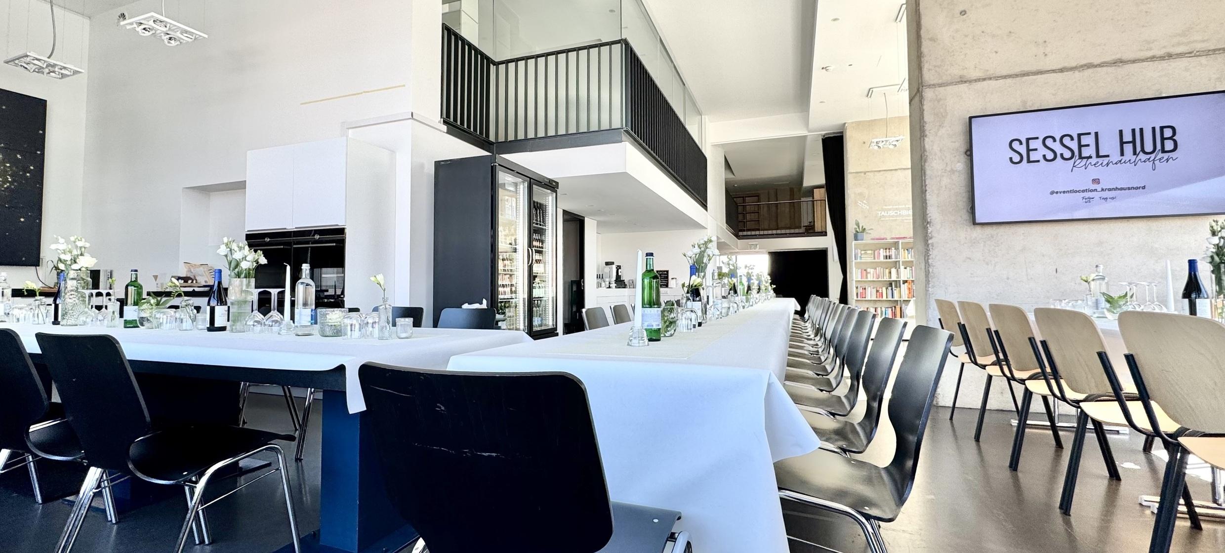 KRANHÄUSER Köln - Die Eventlocation im KRANHAUS NORD am Rhein 20