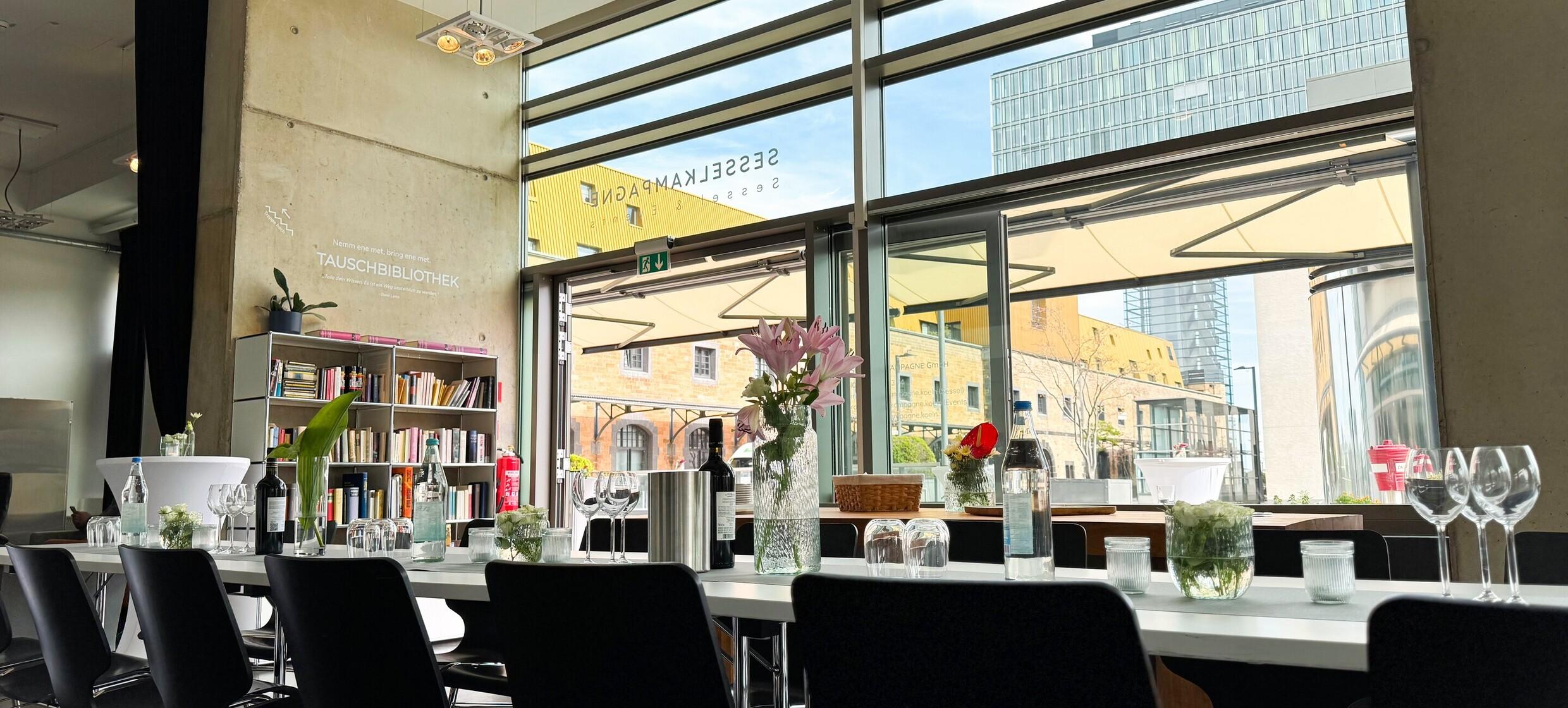 KRANHÄUSER Köln - Die Eventlocation im KRANHAUS NORD am Rhein 25