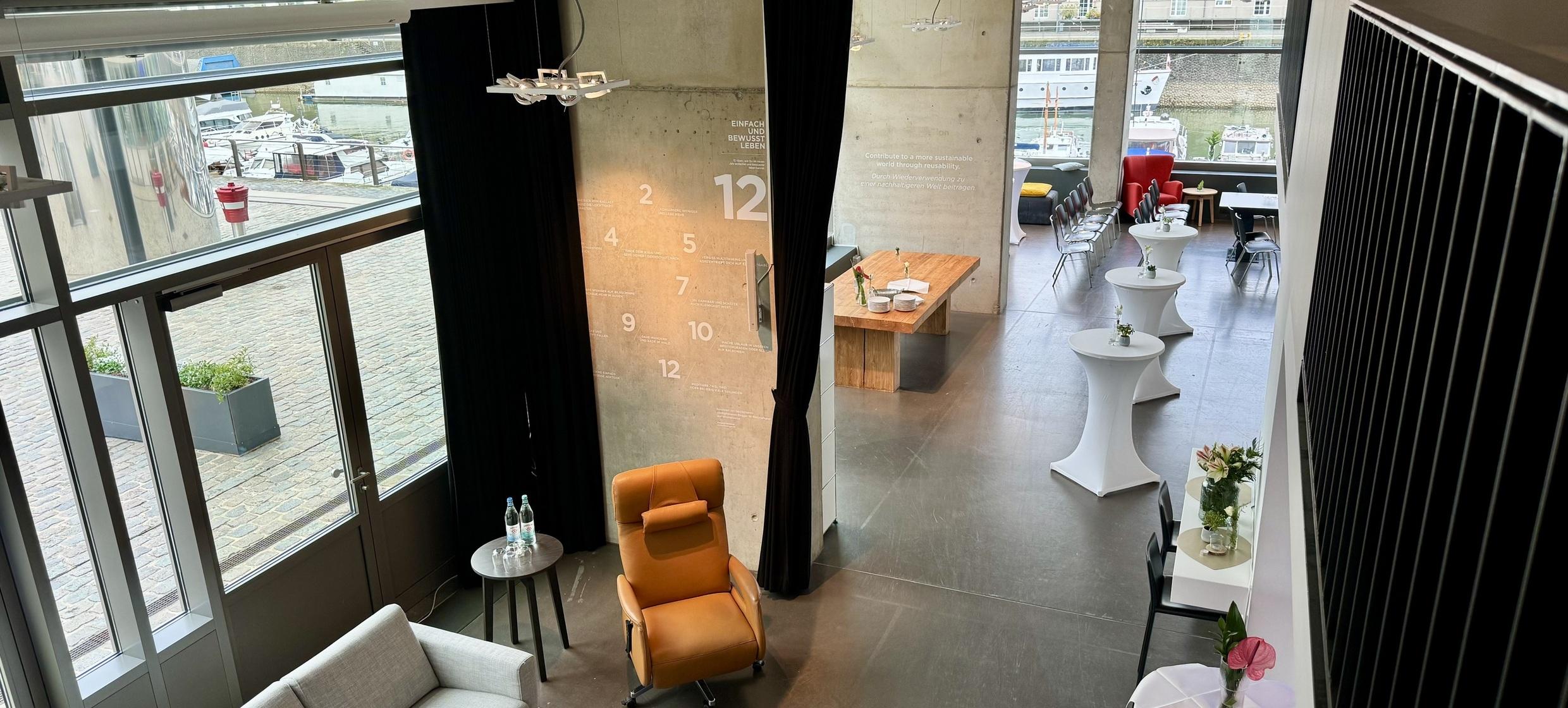 KRANHÄUSER Köln - Die Eventlocation im KRANHAUS NORD am Rhein 27
