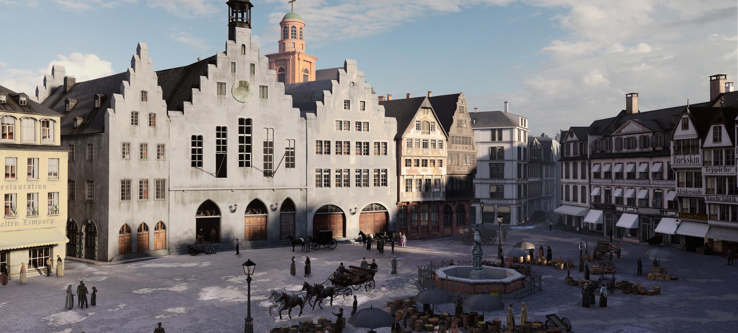 TIMERIDE GO! Frankfurt - Eine Zeitreise durch 1.200 Jahre deutscher Geschichte in TIMERIDE Frankfurt 1
