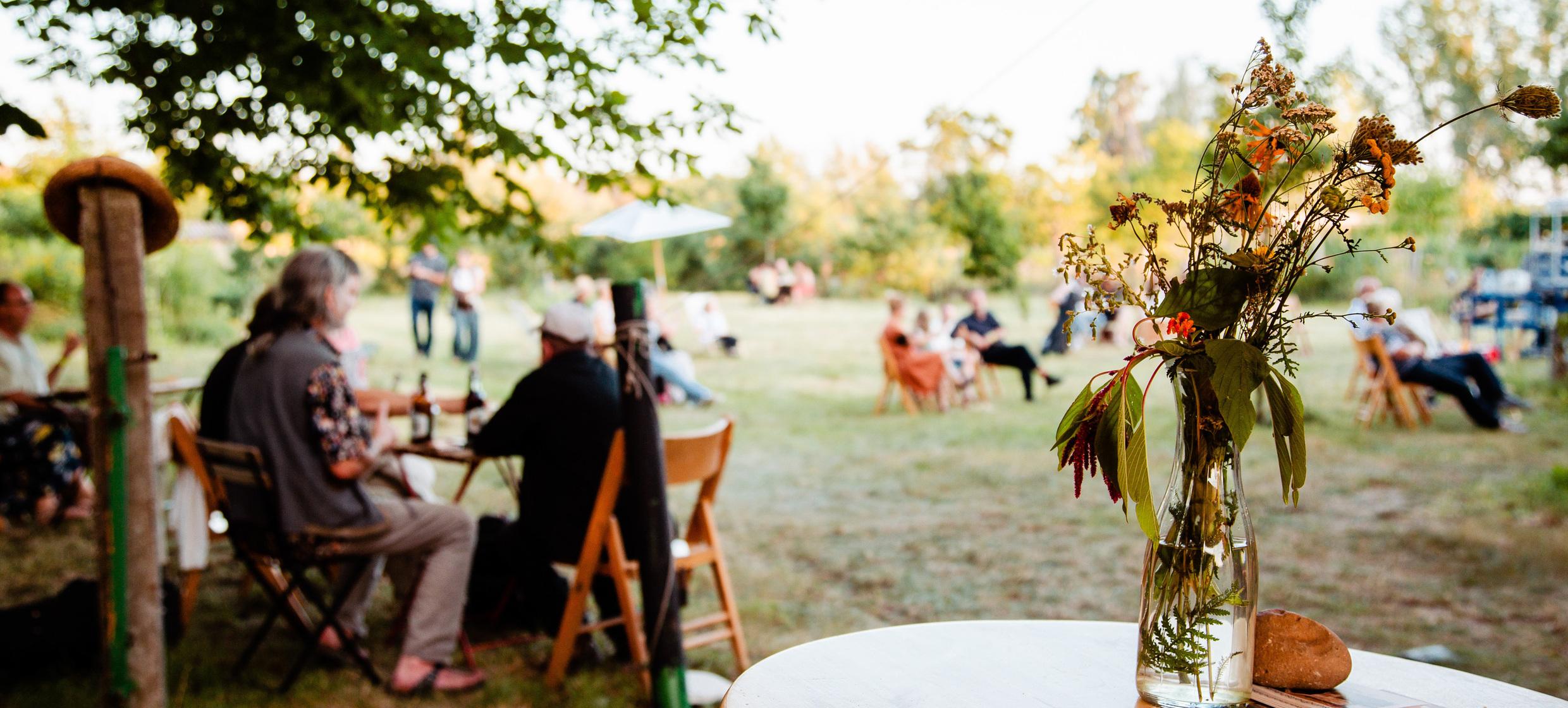 Sommerfest im Gutshaus in Projektraum Drahnsdorf / Drahnsdorf 1