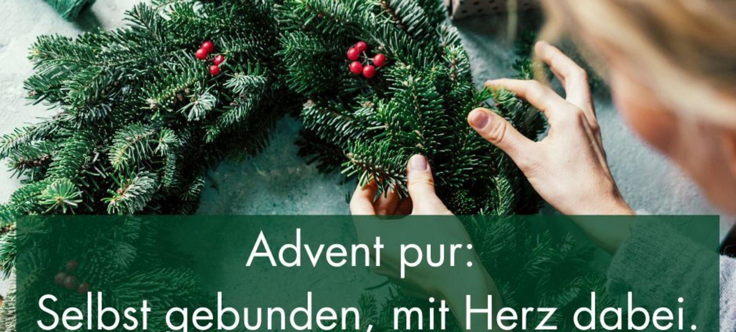 Adventskranzbasteln im Treudelberg Resort Hamburg in Treudelberg Resort Hamburg / Hamburg 1