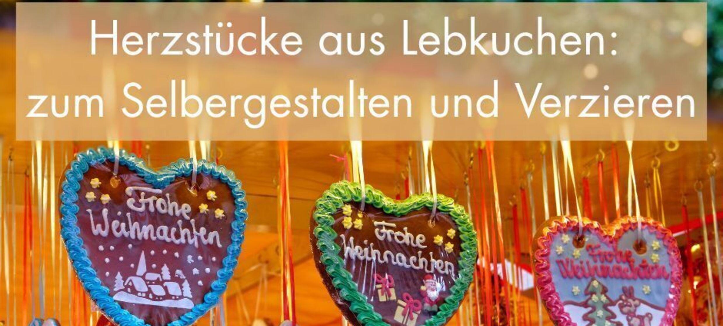 Lebkuchenherzen verzieren im Treudelberg Resort Hamburg in Treudelberg Resort Hamburg / Hamburg 1