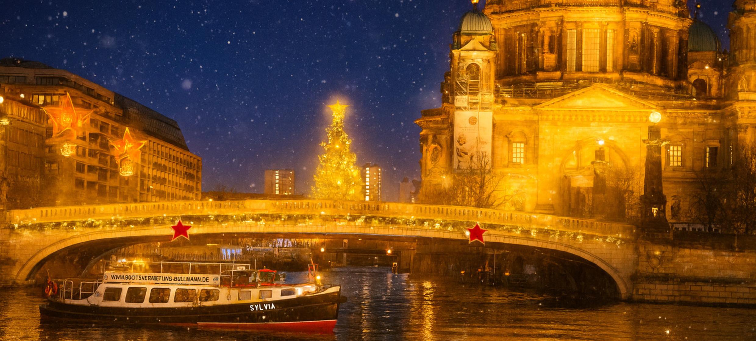 Weihnachtsfeier auf dem Schiff feiern in MS Sylvia / Berlin 1