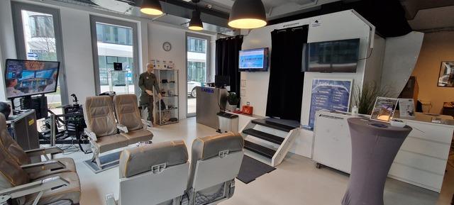 Weihnachst-Dinner im Flugsimulator Frankfurt in Flugsimulator Frankurt AIRlebnis-Flug 2