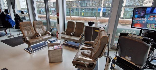 Weihnachst-Dinner im Flugsimulator Frankfurt in Flugsimulator Frankurt AIRlebnis-Flug 3