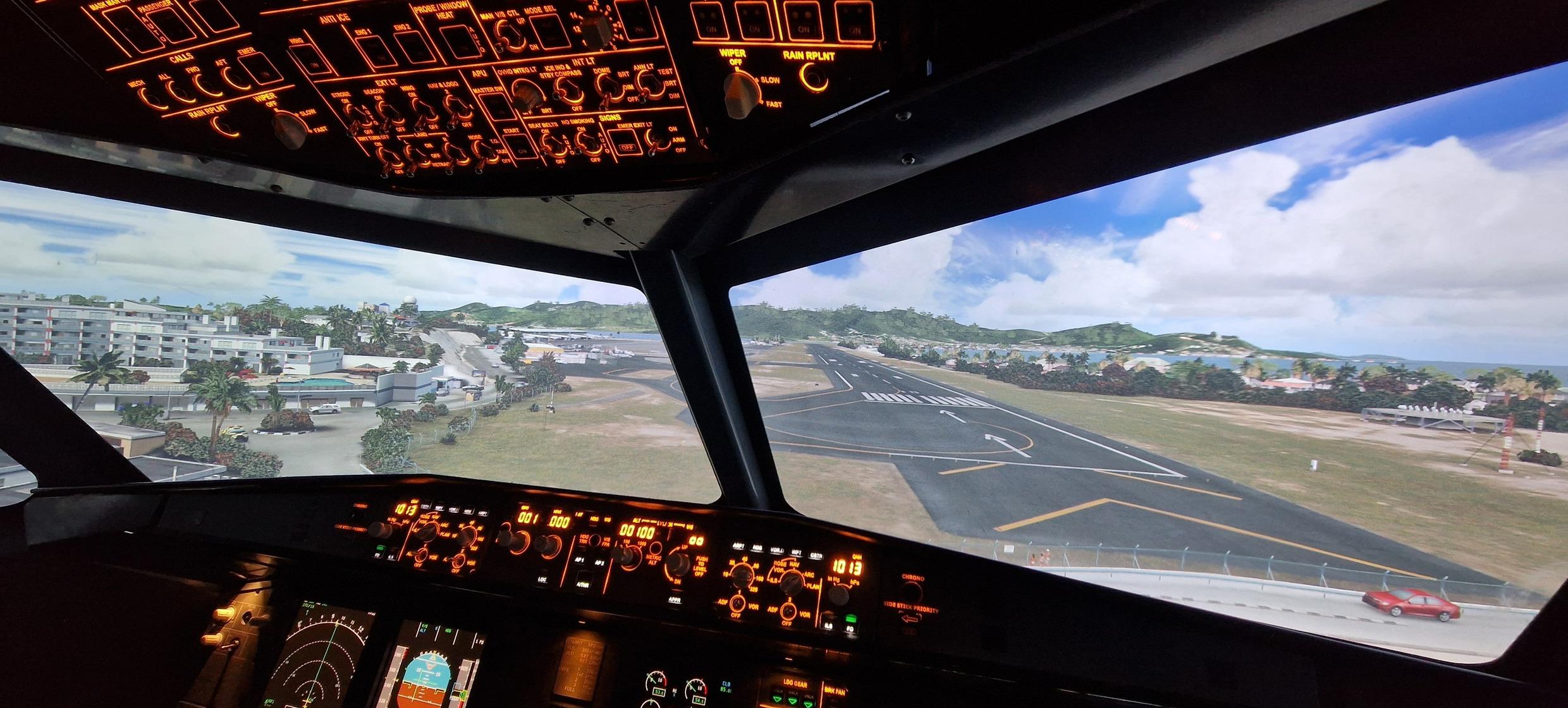 Weihnacht-Event im Flugsimulator in Flugsimulator Frankurt AIRlebnis-Flug 1