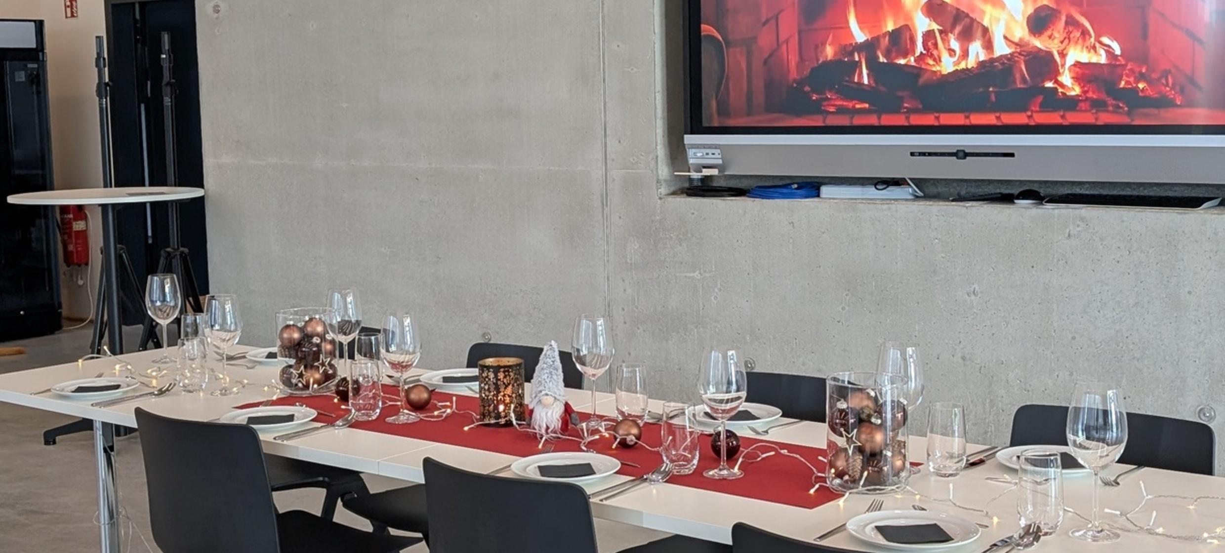 Weihnachtsfeier im check.pointX in Event- und Tagungszentrum check.pointX / Rottenburg Ergenzingen 1