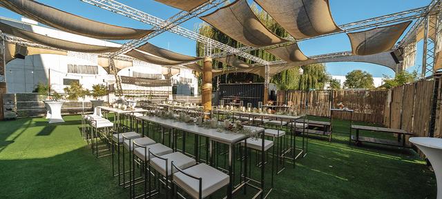 Sommerfest | Terrasse in Kesselhaus / Augsburg 2