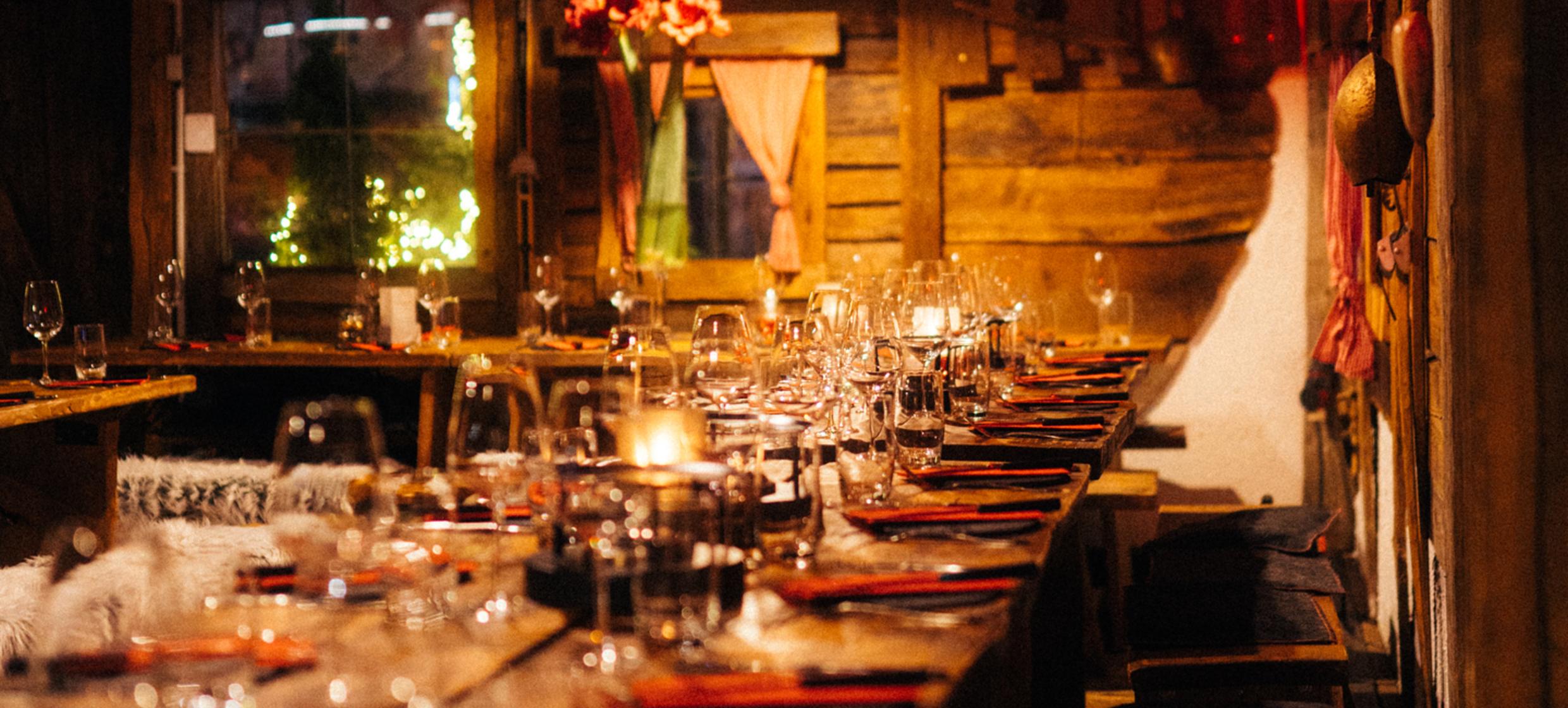 Schwarze Heidi Fonduehütte in Berlin / Friedrichshain 1