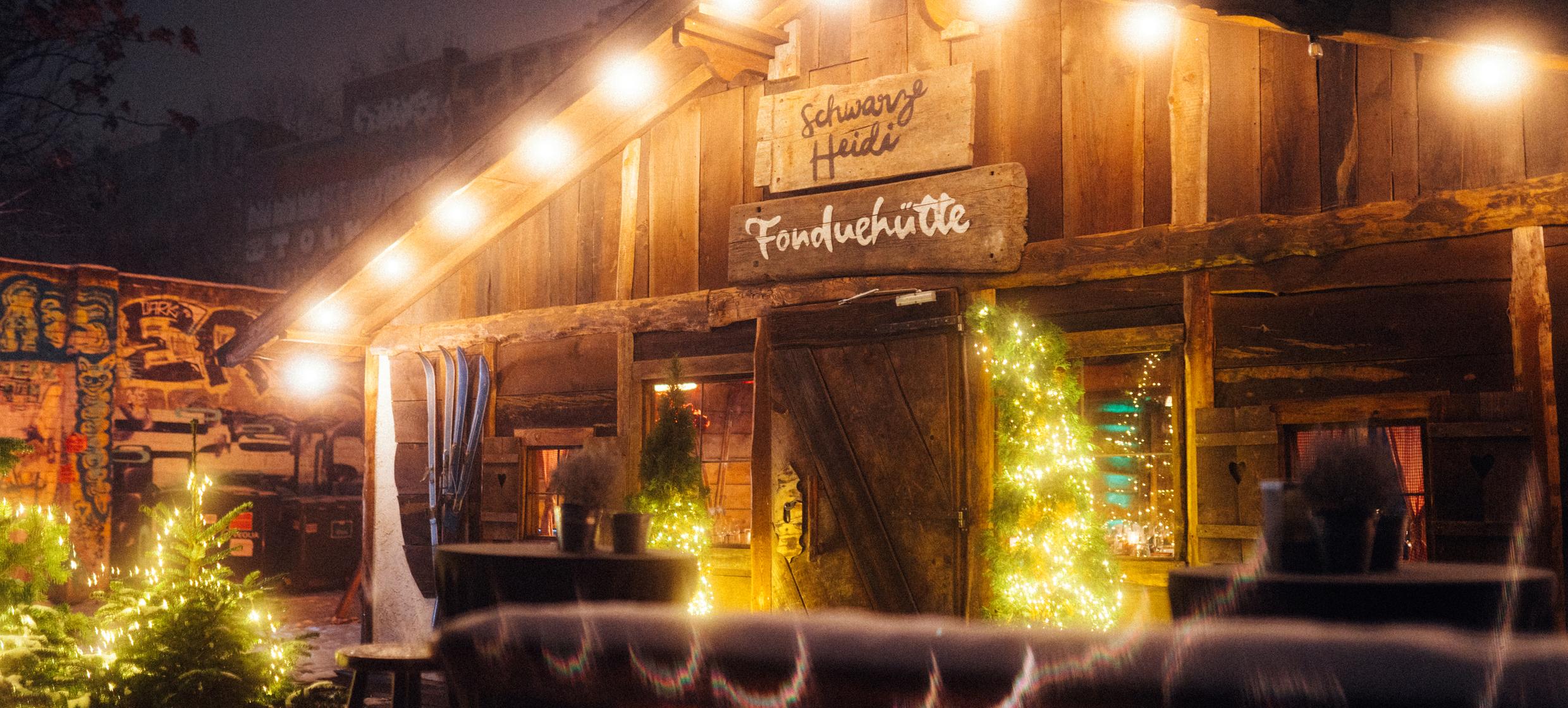 Schwarze Heidi Fonduehütte 6