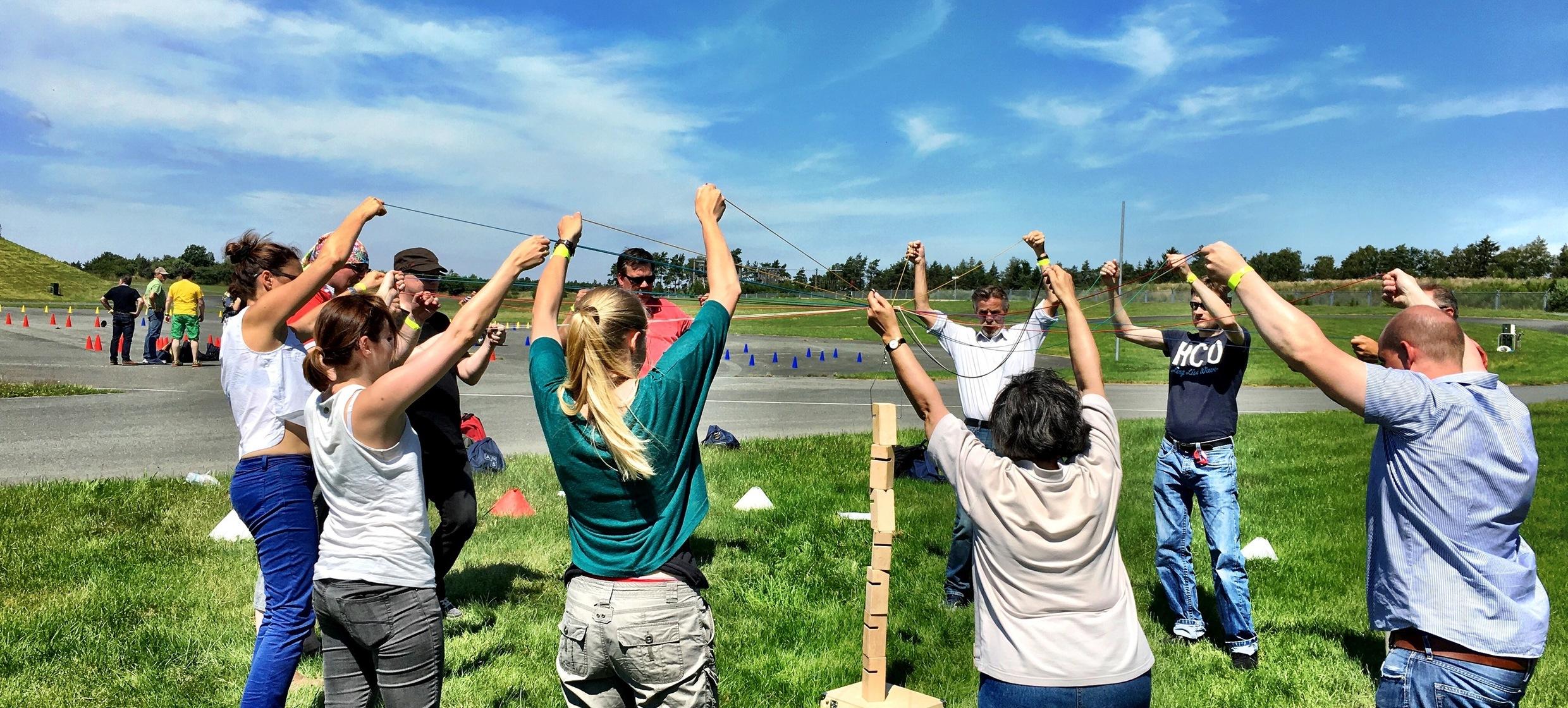 Teambuilding im Heide Park 2