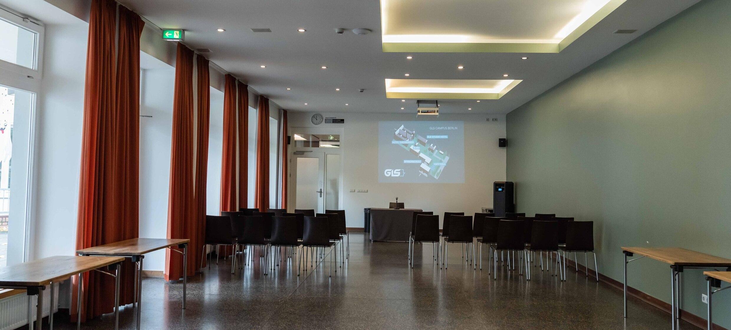 Tagungen in der Lounge auf dem GLS Campus Berlin 3