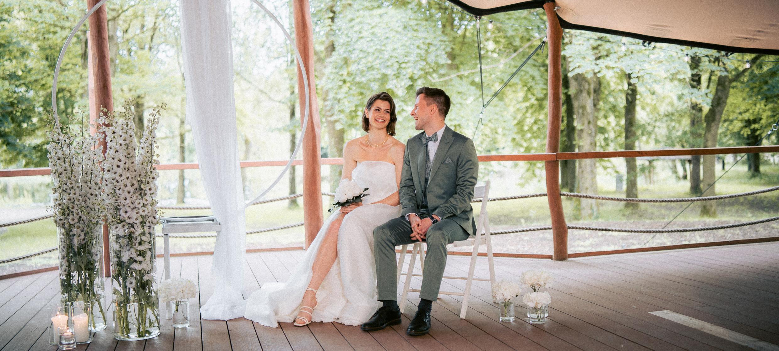 Hochzeit im Pavillon 13