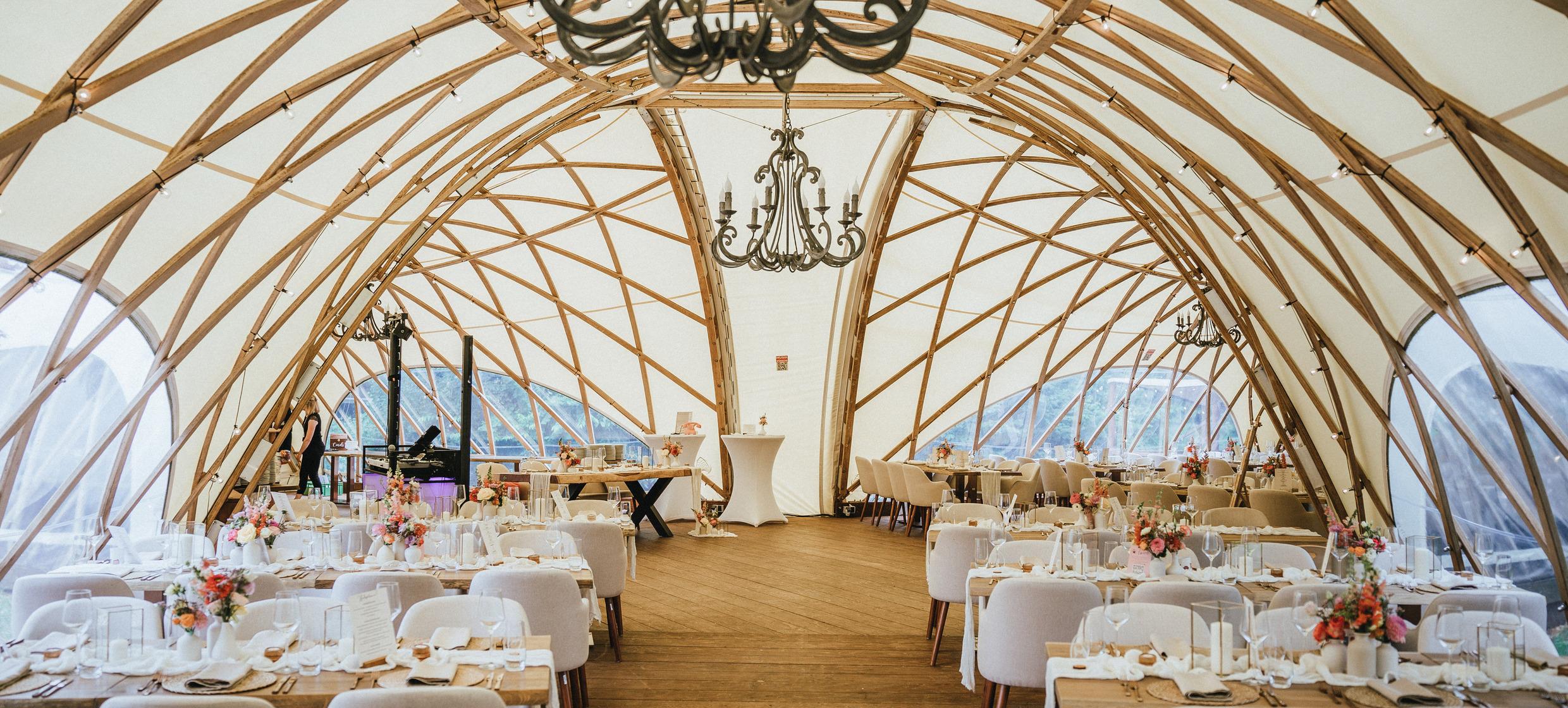 Hochzeit im Pavillon in Zeitreise Hotel & Eventlocation / Bramsche 1