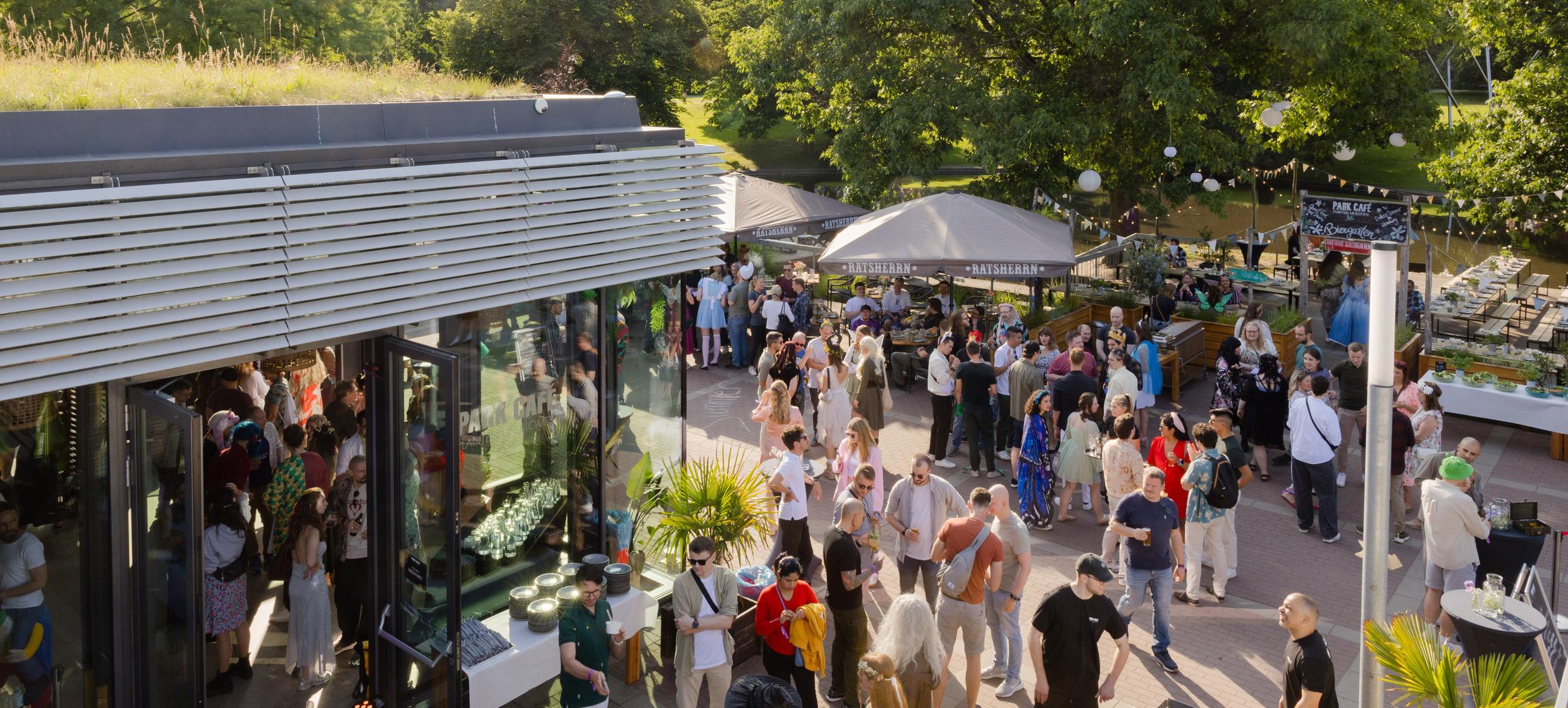 Networking-Frühstück in Planten un Blomen 3