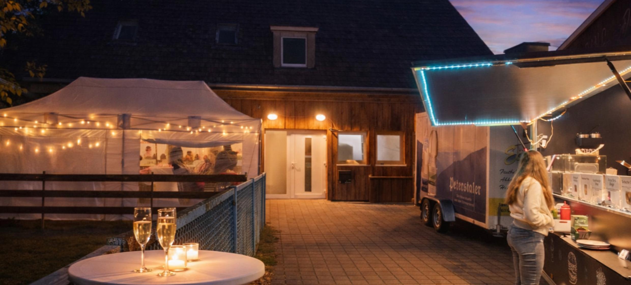 Sommerliches BBQ-Firmenevent mitten im Grünen in EvenTraum Lola / Marxzell-Burbach 1