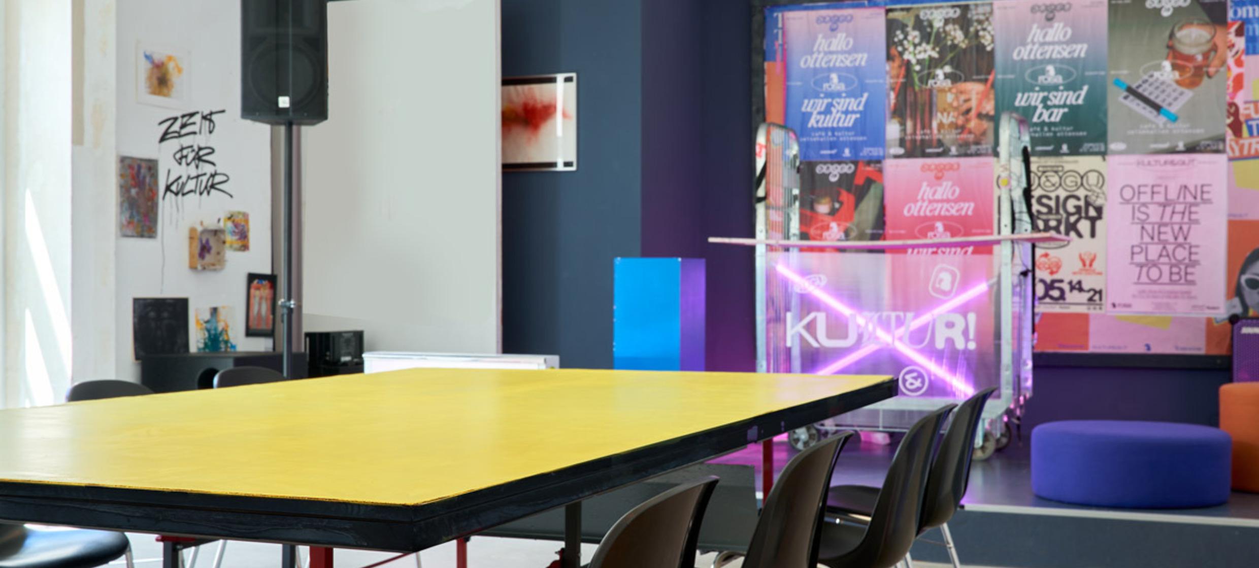 kultur&gut Rosa Artist Box hinten in Hamburg / Ottensen 1