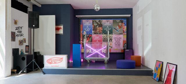 kultur&gut Rosa Artist Box hinten in Hamburg / Ottensen 2