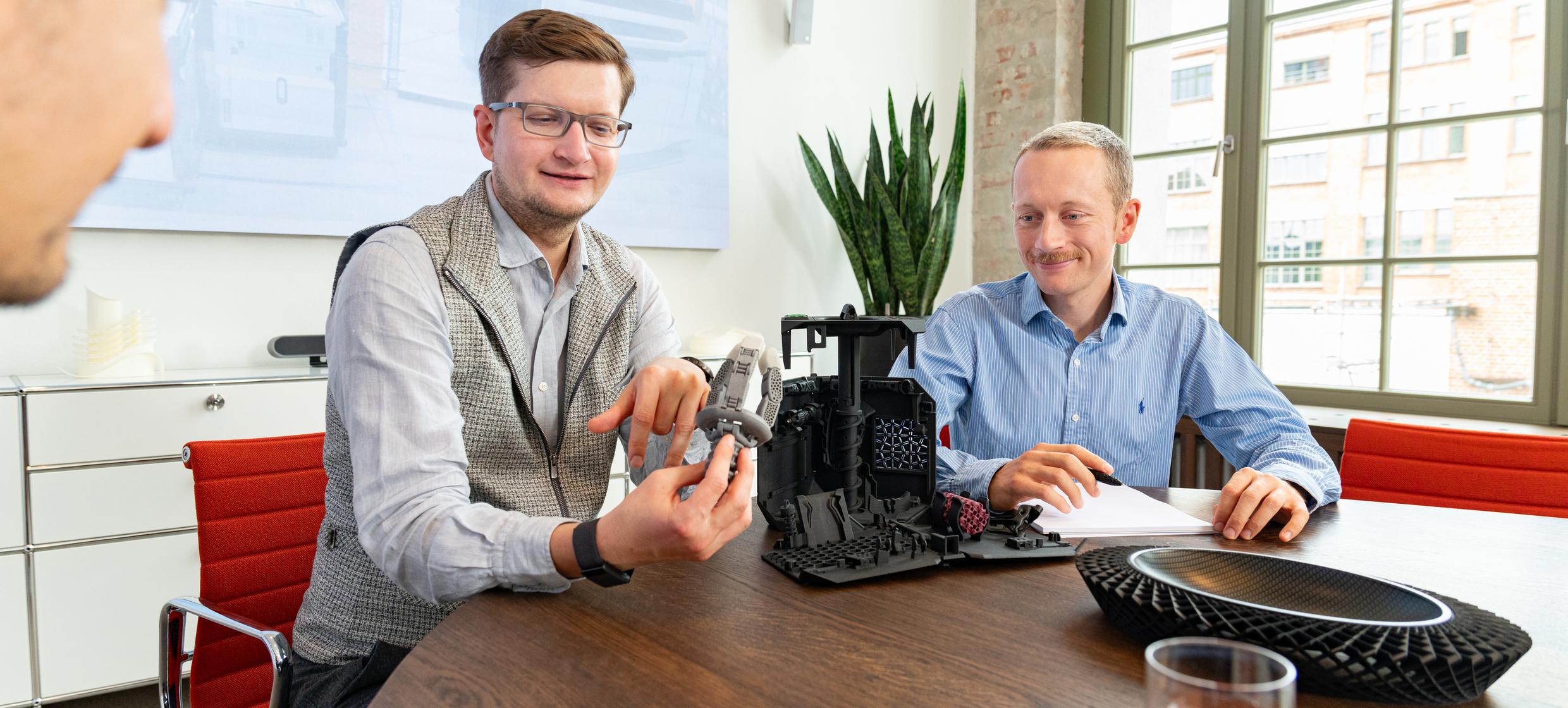 Gläserne 3D Fabrik Konferenzraum 3