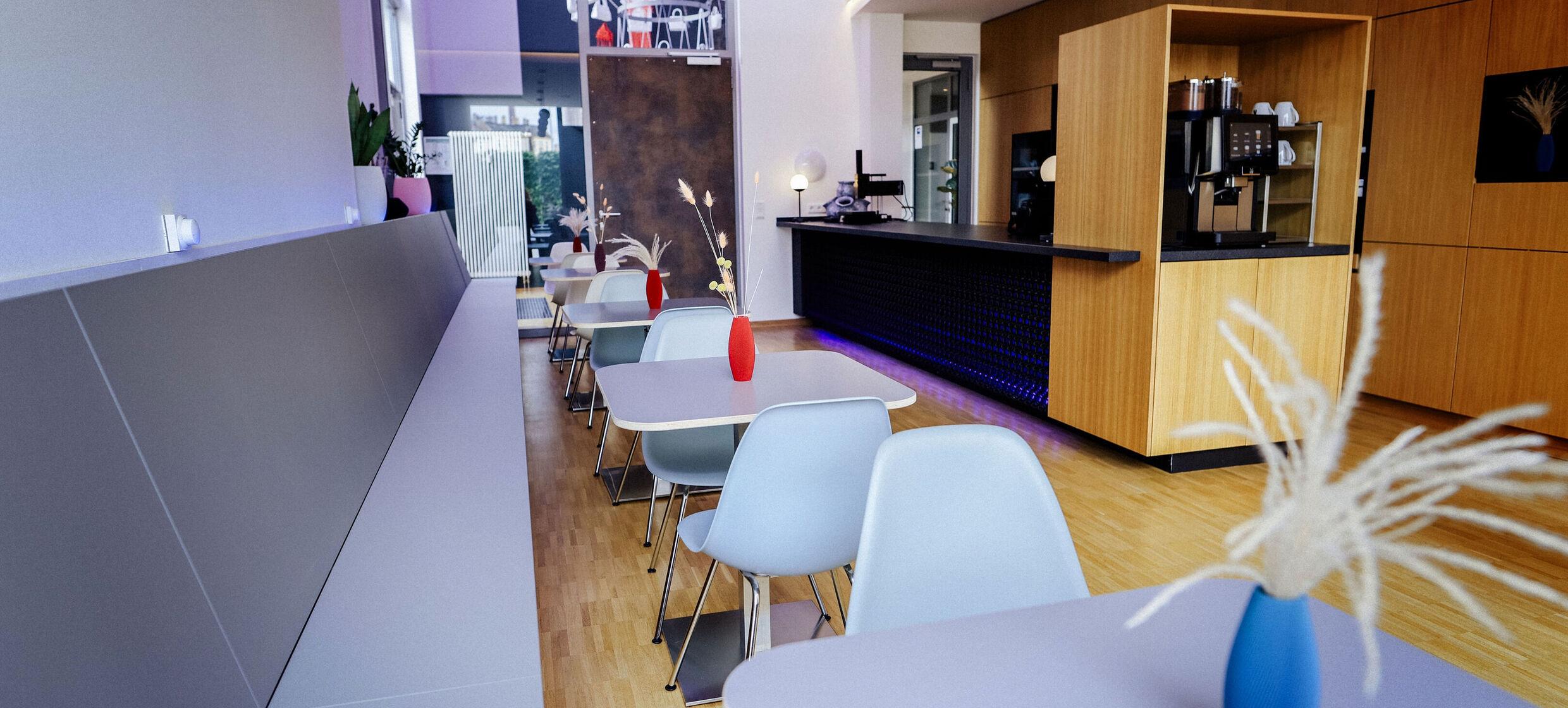 Gläserne 3D Fabrik Küche & Empfang 4