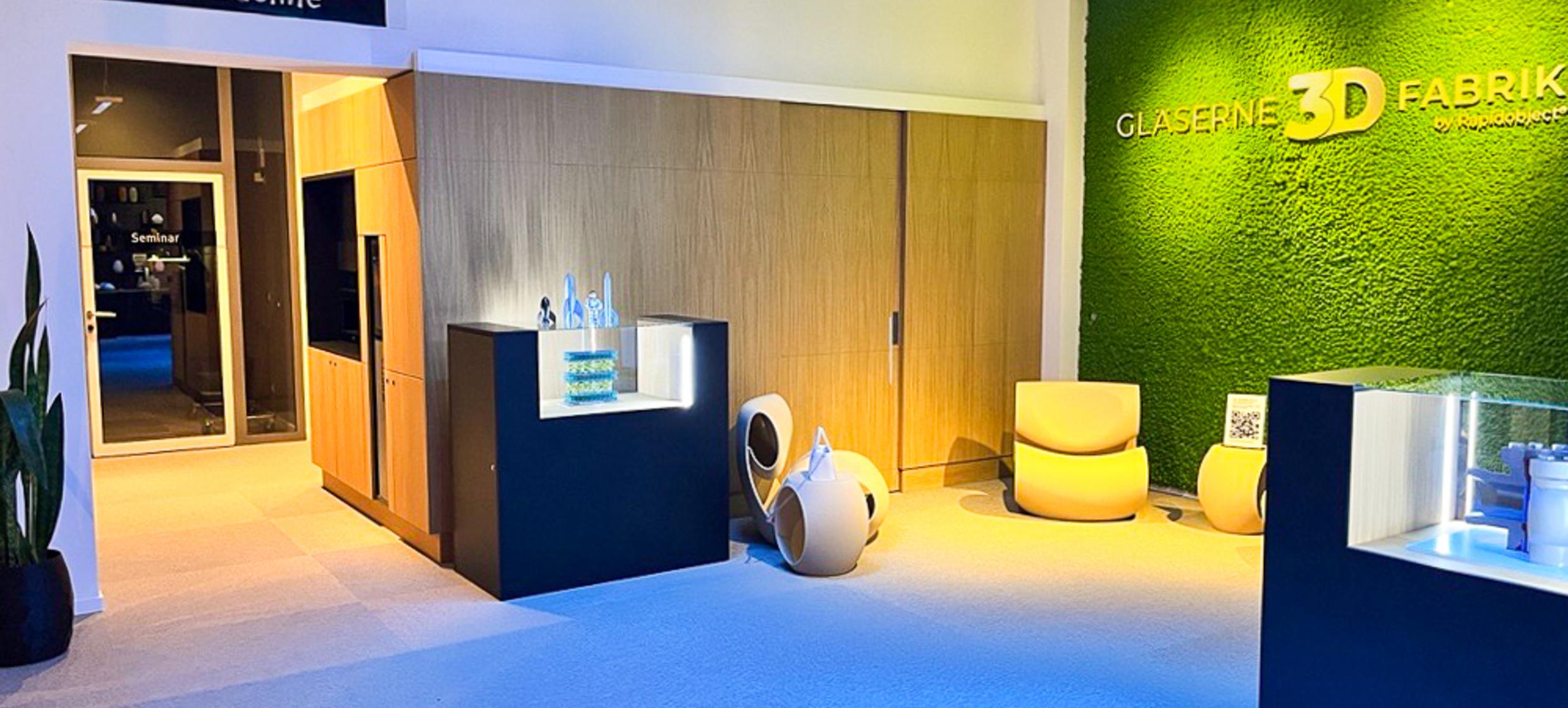 Gläserne 3D Fabrik Showroom 2