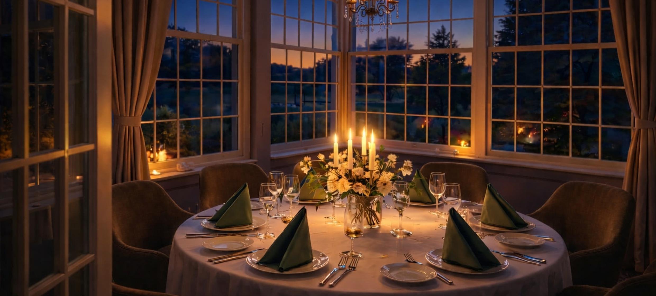 Privates Dinner oder Geschäftsessen im Schloss Krugsdorf 2