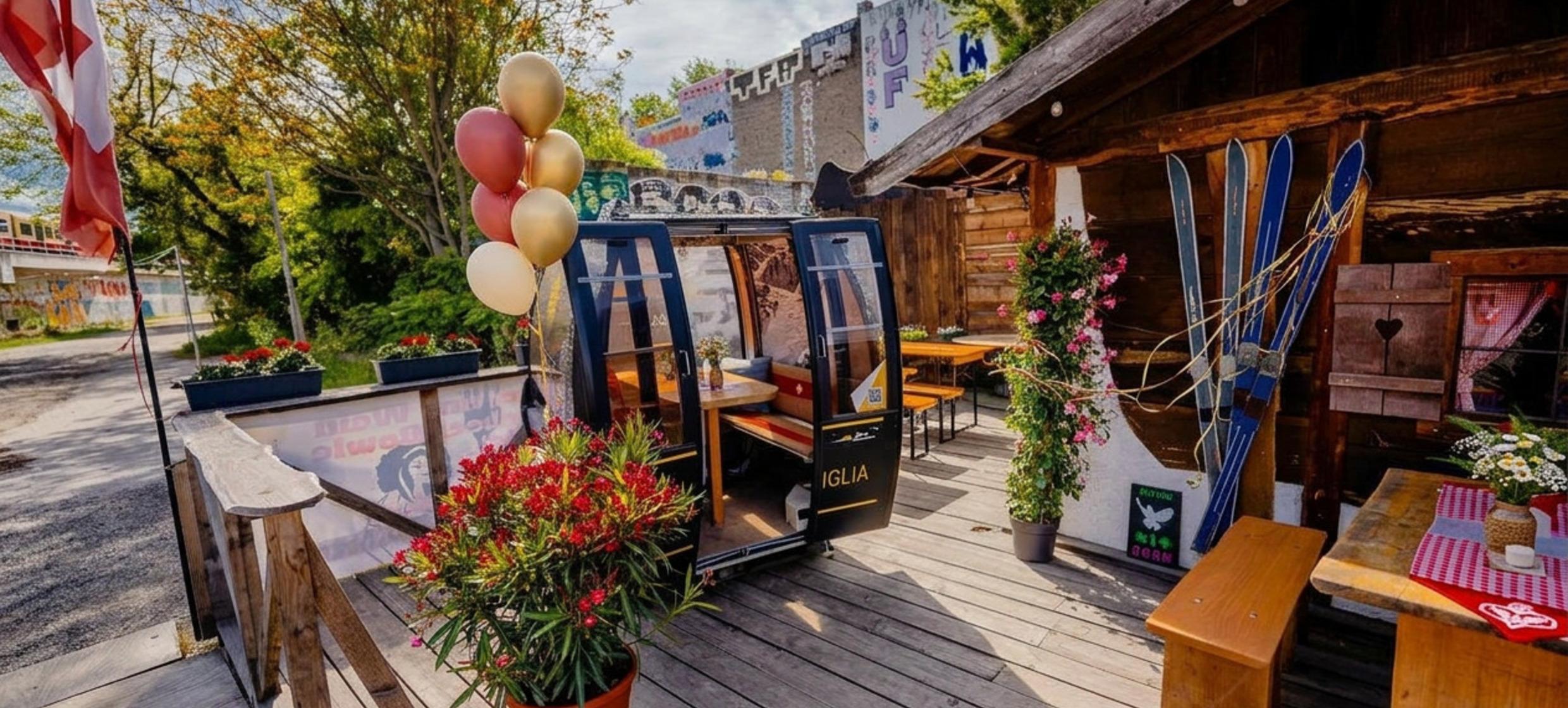 Schwarze Heidi Fonduehütte 11