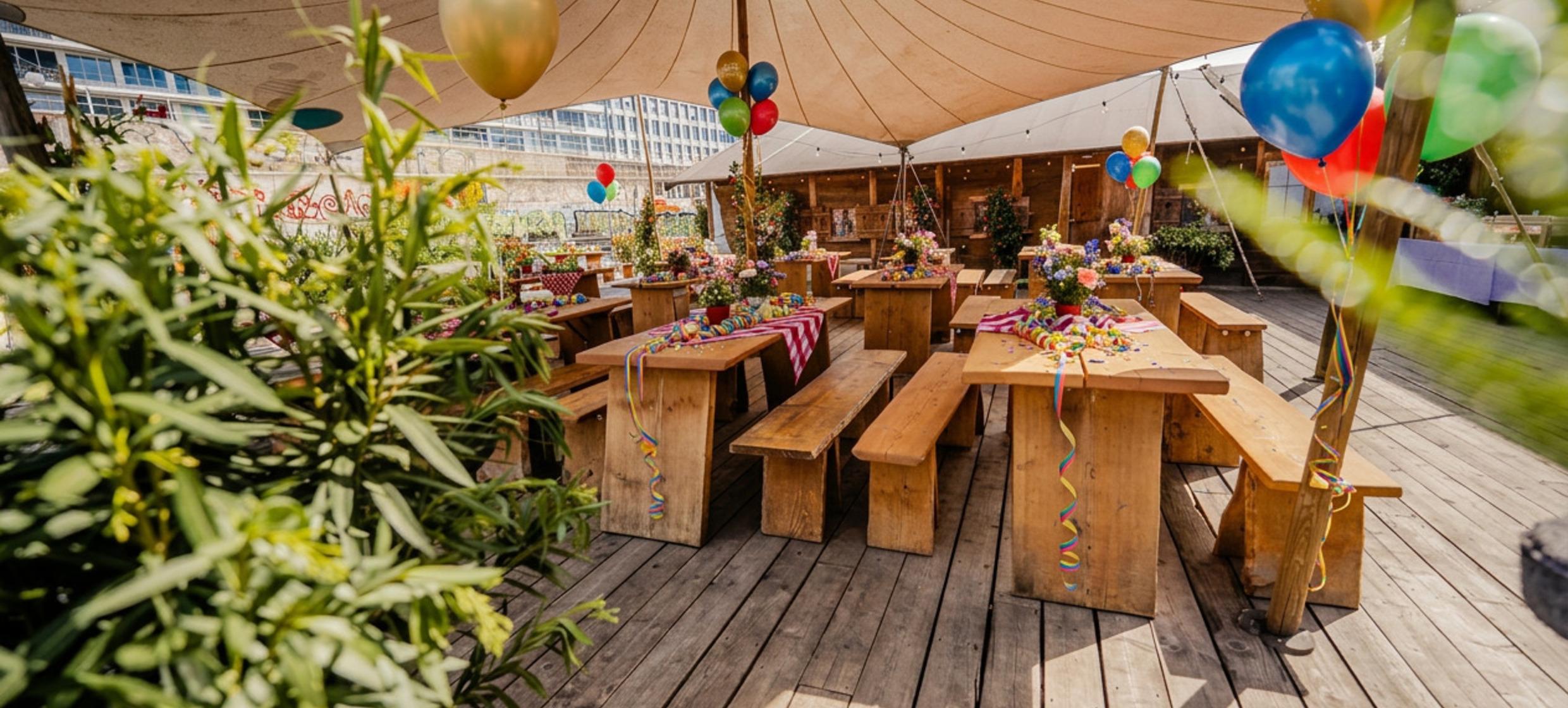 Geburtstagsfeier in der Schwarzen Heidi Fonduehütte 3