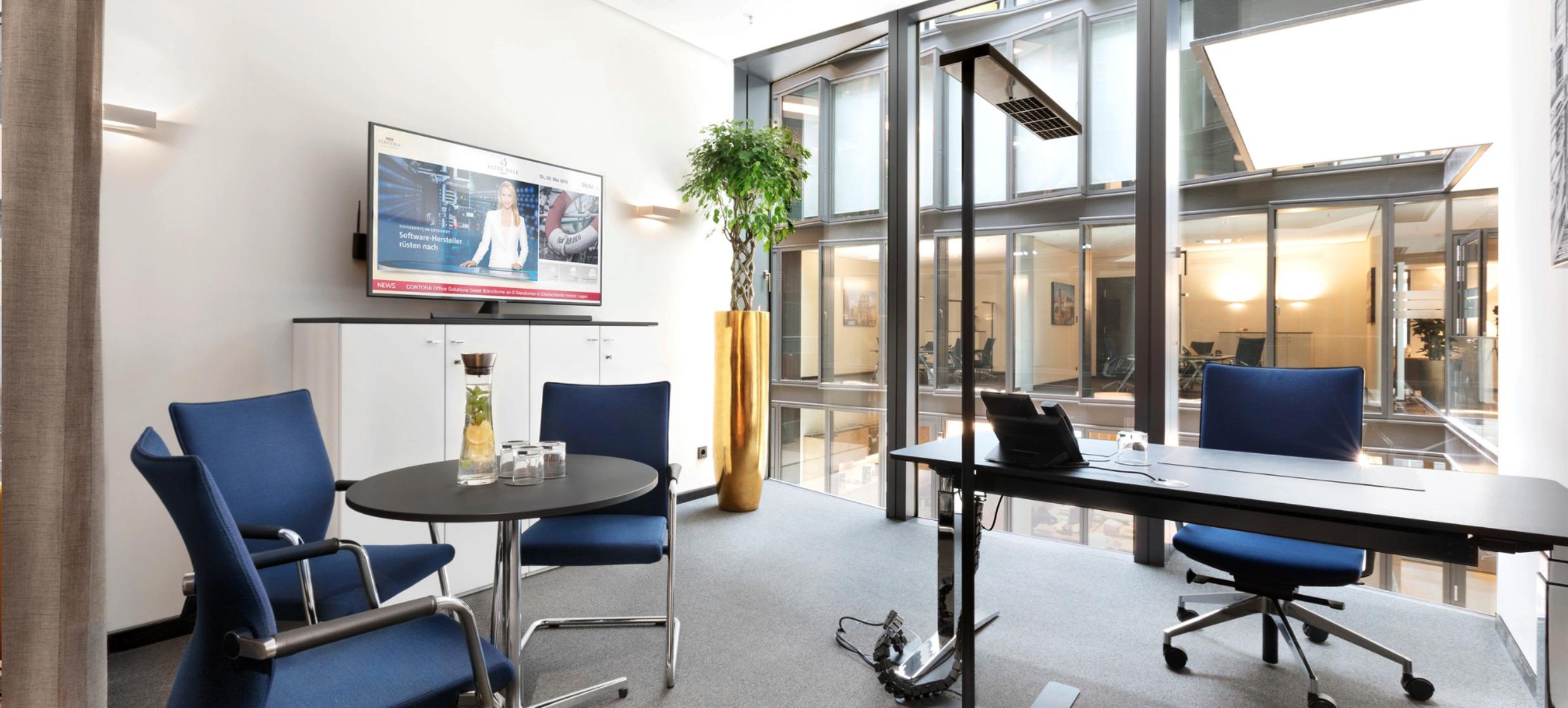 Ihr Sommerfest im Turmsalon mit Terrassennutzung für bis zu 50 Personen in CONTORA Office Solutions Hamburg Alter Wall / Hamburg 1