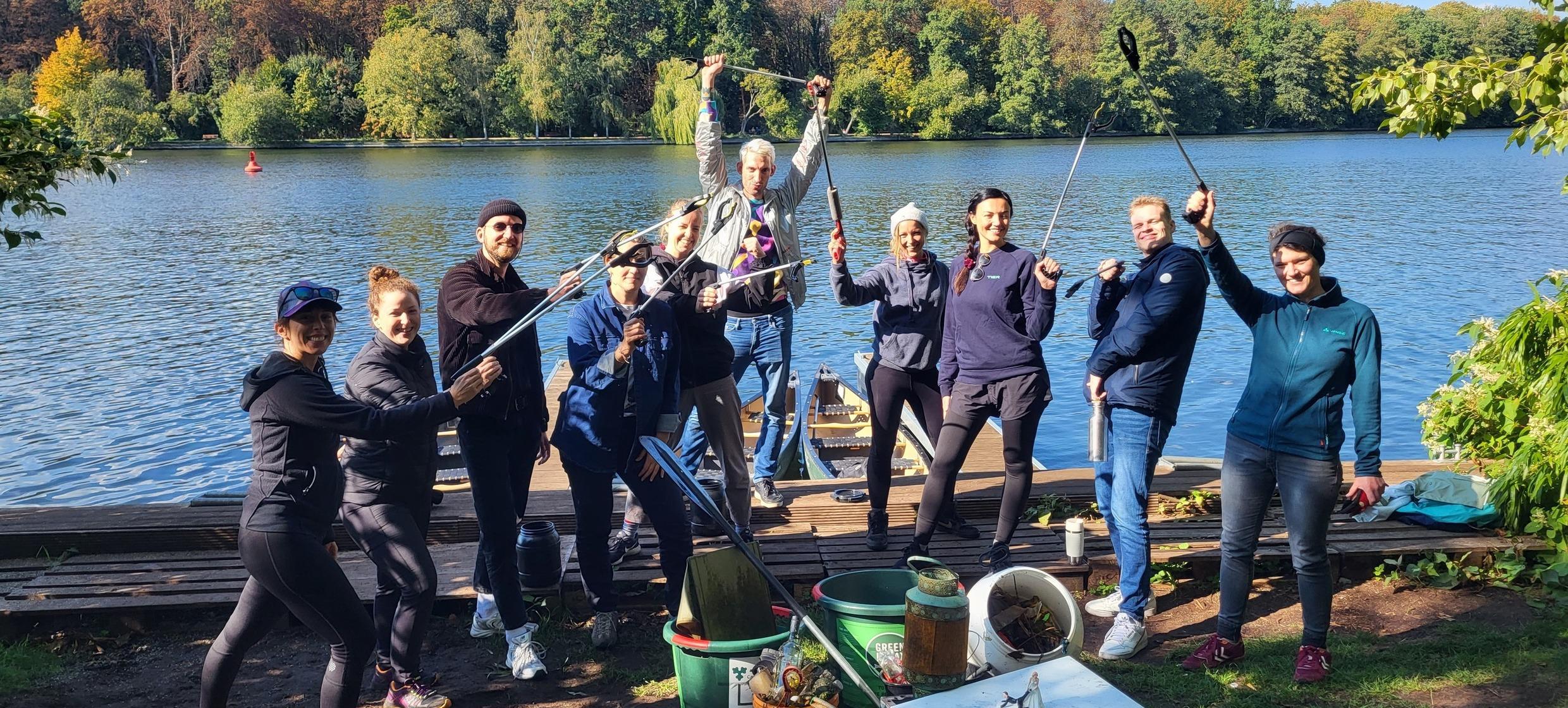 Cleanup Berlin - Nachhaltiges Teamevent auf dem Wasser in Backstagetourism / Berlin 1